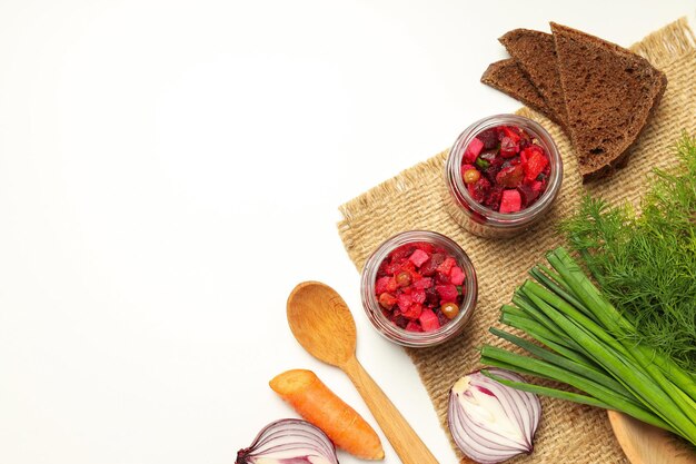 ingredients on a table